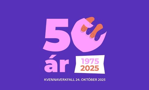 Kvennafrídagur 24.október 2025-leikskólinn lokaður frá klukkan 12.00